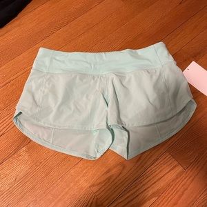 New lulu lemon blue shorts